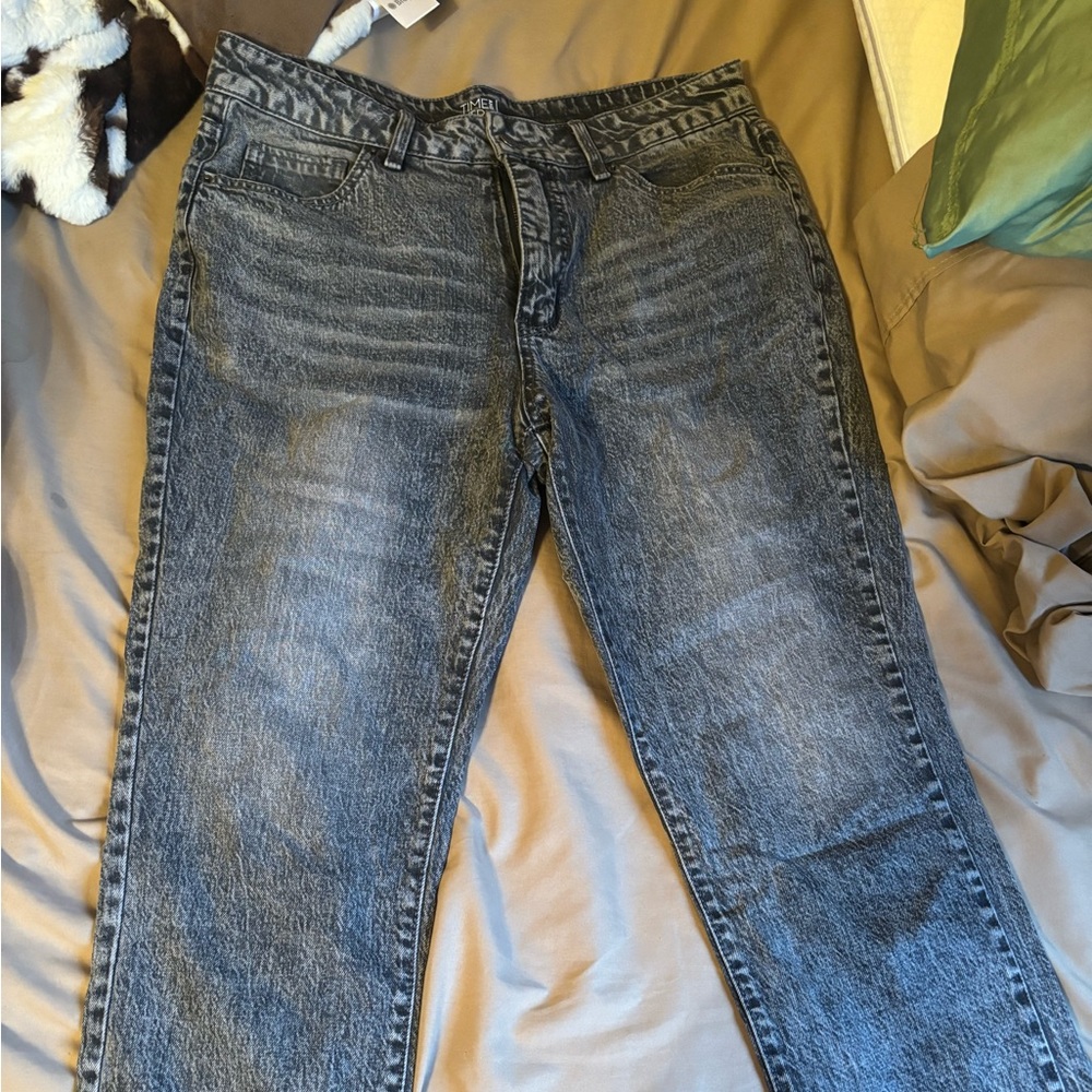 Black Wash High Rise Jeans